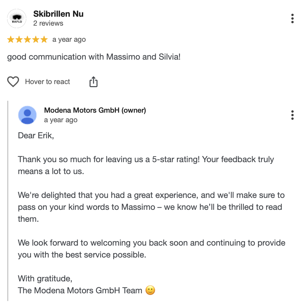 Google Review